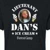 Women's - Forrest Gump - Lieutenant Dan's Ice Cream Cropped Graphic T-Shirt - 2 of 4