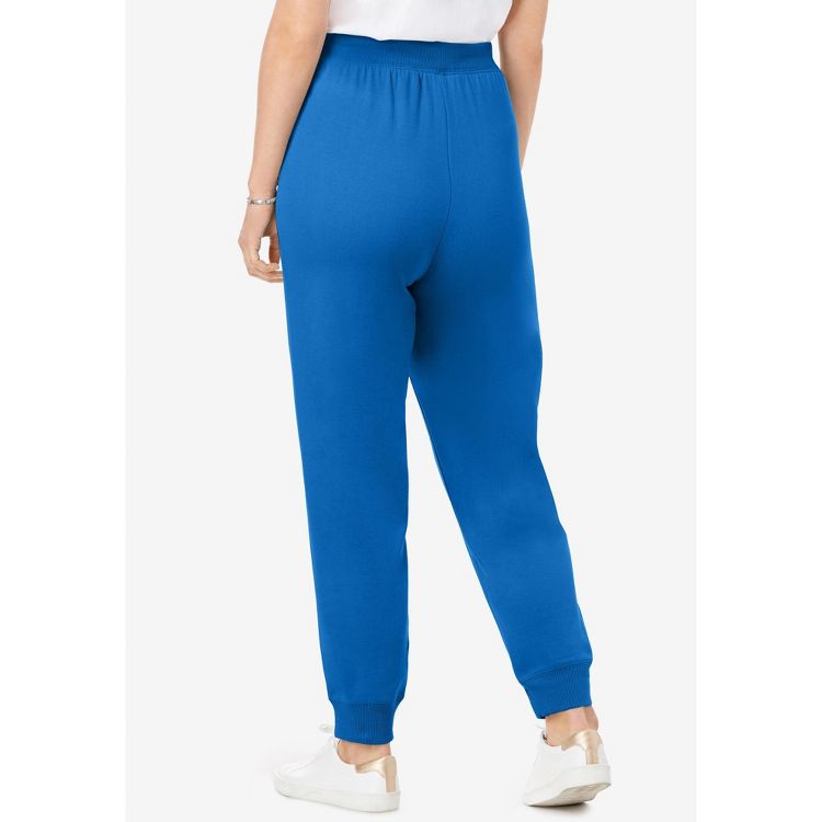 Woman Within Petite Better-Fleece Pull-On Jogger Sweatpants, 3 of 6