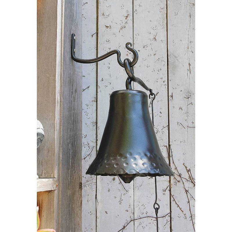 Wrought Iron Bell Graphite - ACHLA Designs, 4 of 8