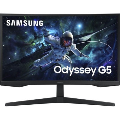 Samsung S27CG552ENXZ 27 inch Odyssey QHD 165Hz Curved Gaming Monitor with AMD FreeSync