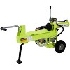 COWLOWN Portable 20 Ton Auto Return Ram System 7HP Engine Horizontal Full Beam Steel Wedge Firewood Splitting Forestry Harvesting - 2 of 4