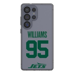 NFL New York Jets Players Game Tactic Clear Cell Phone Case for Samsung Galaxy - 1 of 4
