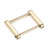 Unique Bargains Rectangle Screw in Buckles Strap Connector Bag Loop 4 Pcs - 3 of 4