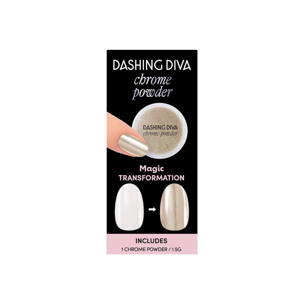 Dashing Diva Chrome Powder - Soft Gold Chrome - 1.5gm -  92173405