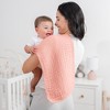 Muslin Burp Cloths Large 100% Cotton by Comfy Cubs - 2 of 4