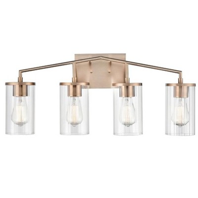 Millennium Lighting Beverlly 4 - Light Vanity in  Modern Gold