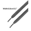 INSPIRE CHIC Athletic Polka Dots Flat Double Layer Shoelaces 2 Pairs - 3 of 4