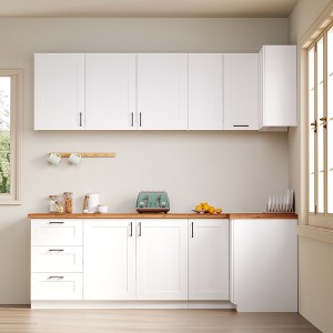 Famapy Multi - Use White Kitchen Cabinet Pantry Wall - Mounted Cabinet: Countertop - Free,DIY Ready，Versatile Setup – Fit Any Style - 1 of 4