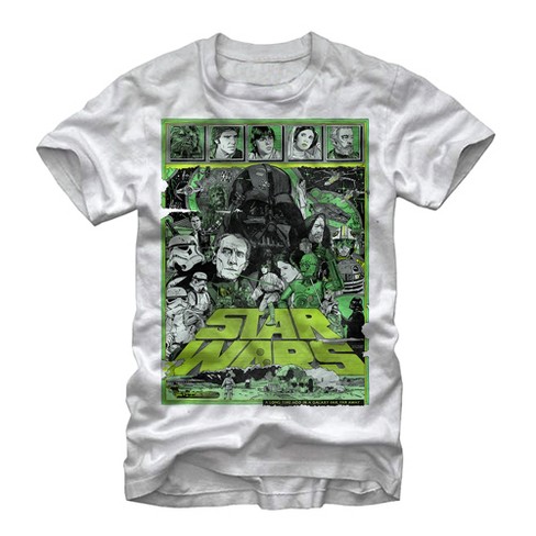 Men's Star Wars Vintage Graphic Tee, Size: XL, White