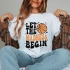 Simply Sage Market Women's Madness Begin Basketball Short Sleeve Garment Dyed Tee - 2 of 4