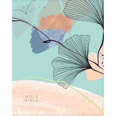 Niv, Journal the Word Bible (Perfect for Note-Taking), Leathersoft, Teal/Floral, Red Letter, Comfort Print - (NIV Journal the Word Bible)
