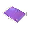 Unique Bargains PU leather DIY Mini Storage Wallet Photo Album 128 Pockets - 2 of 4