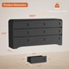 SOLACE FURNITURE 9 Drawers Dresser for Bedroom, 63" Wide Modern Dressers & Chest of Drawers with Pre-installed Slide - 2 of 4