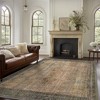 Abynow Medallion Distressed Persian Indoor Area Rug - 4 of 4