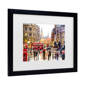 Trademark Fine Art -The Macneil Studio 'London Landscape' Matted Framed Art - 1 of 4