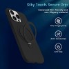 Entronix [Magnetic] Case Compatible with iPhone 15 Pro Max - Soft-Touch Liquid Silicone Gripstand - 4 of 4