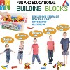 170-Piece STEM Building Blocks Set, Educational Construction Toys for Creative Kids Ages 4-9 - 2 of 4