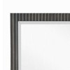 Royal Hampton Dresser Mirror, Espresso Brown Wood, Sleek Rectangular Frame 36x42 - 3 of 4