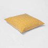 Woven Washed Windowpane Throw Pillow - Threshold™ - 3 of 4
