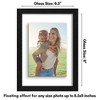 Americanflat Two-Sided Floating Picture Frame to Display Photos, Wall Art, and Pressed Flowers - 2 of 4