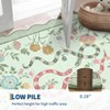 8x10 Area Rugs for Living Room Bedroom Large Washable Rugs, Boho Nursery Rug Non-Shedding Floral Stain Resistant Carpet Accent Rugs for Home - 4 of 4