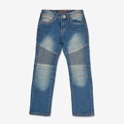 X RAY Boys'Stretch Moto Denim Jeans -Kids Jeans
