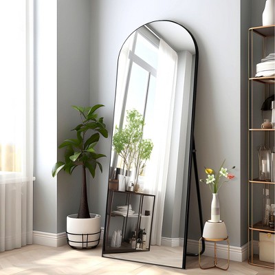 PexFix Arch Solid Wood Full Length Mirror Floor Mirror