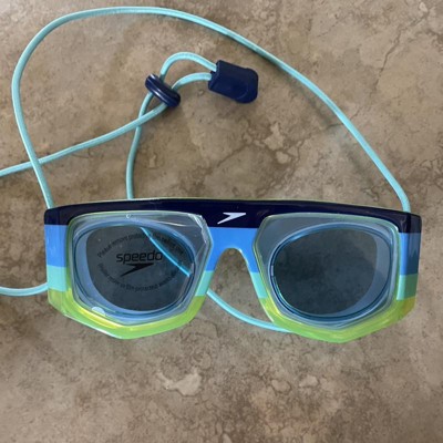 Speedo Kids' Glide Swim Goggles - Blue/jade : Target