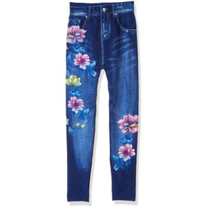 Just Love Jeggings for Girls Comfortable Seamless Printed Leggings - 1 of 3