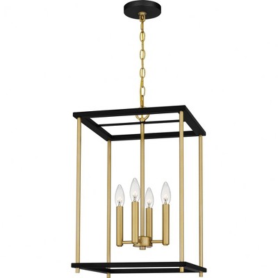 Quoizel Lighting Kynwyd 4 - Light Pendant in  Matte Black