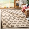 Linden LND181 Power Loomed Indoor/Outdoor Rugs - Safavieh - 2 of 4