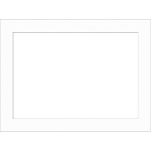 Amanti Art Basic Black Narrow Framed Dry Erase Magnetic Board - 1 of 4
