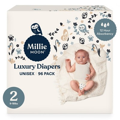 Millie Moon Millie Moon Mega Box Disposable Diapers - Size 3 - 144ct