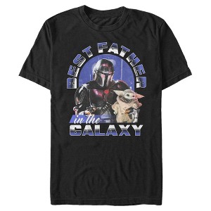 Men's Star Wars: The Mandalorian Din Djarin Galaxy's Best Bounty Hunter T-Shirt - 1 of 4