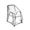 The Lakeside Collection Stylish All-Weather Furniture Covers - 2 of 4