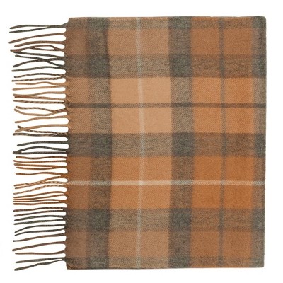 Lona Scott Pure Cashmere Tartan Scarf