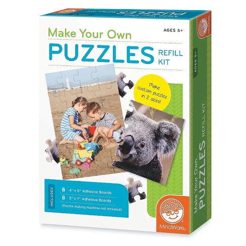 Mindware Make Your Own Puzzles: Refill Pack - Creative Activities