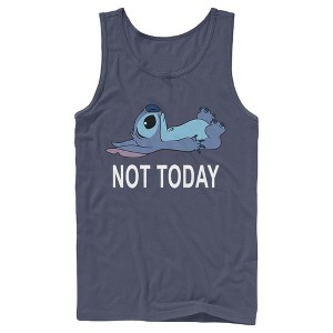 Men's Lilo & Stitch Not Today Tank Top - 1 of 4