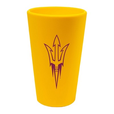 NCAA Arizona State Sun Devils Silicone Pint Glass - 16oz