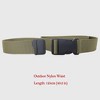 Anna-Kaci Women's Outdoor Nylon Waist Belt with Quick-Release Buckle - 4 of 4