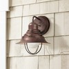 Minka Lavery Industrial Farmhouse Outdoor Wall Light Fixture Antique Bronze 10 1/4" for Post Exterior Barn Deck House Porch Yard - 2 of 3