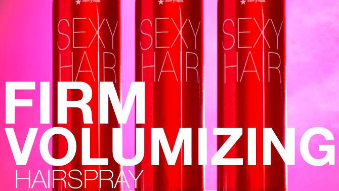 Sexy Hair Spray and Play Harder Hairspray - 10oz, 2 of 9, play video