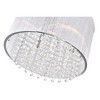 CWI Lighting Spring Morning 6 Light Drum Shade Flush Mount With Chrome Finish - 3 of 4
