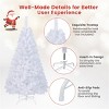 Resenkos 5 Feet White Christmas Tree - 2 of 4