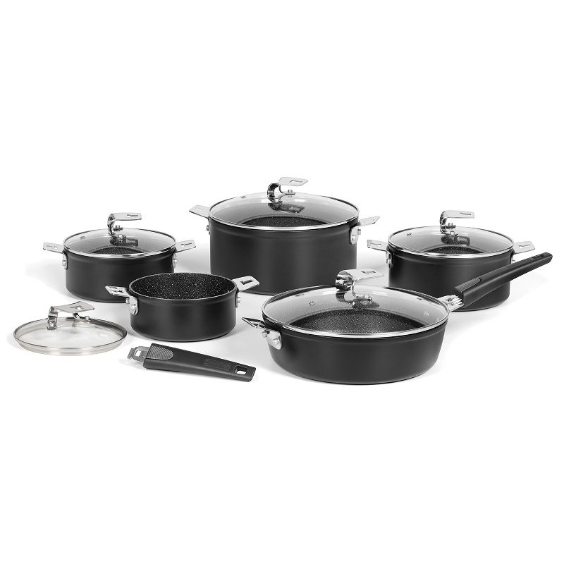 Starfrit 12-Piece Space-Saving Set with T-Lock Detachable Handles, 1 of 11