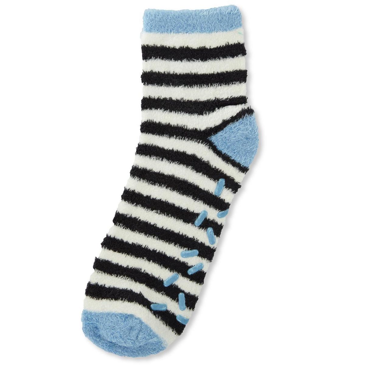 Memoi Colorblock Fuzzy Non-Skid Socks with Aloe - thumbnail 3