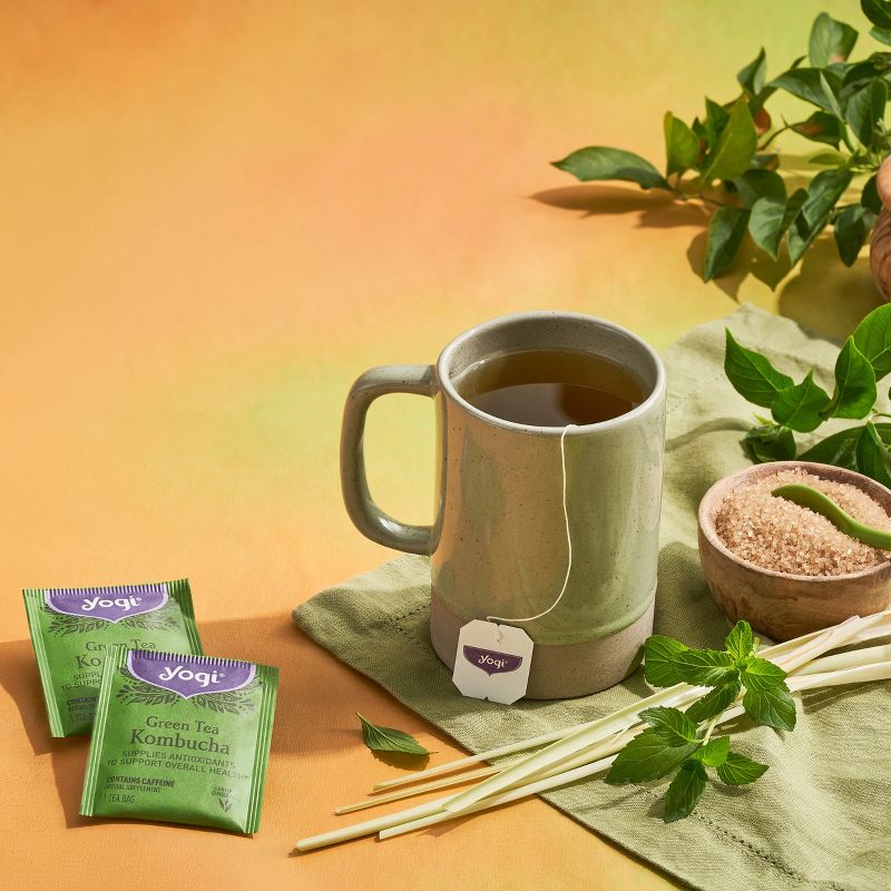 Yogi Tea - Green Tea Kombucha -  64 ct, 4 Pack, 3 of 7