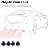 Rearview Backup Camera System with 4.3" LCD Display, Waterproof Night Vision, Parking Sensors for Safe Driving Assistance - 4 of 4