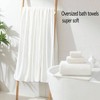 Oversized Bath Towels 39x78 Inch, 6 Piece Set, Extra Large Luxury Microfiber Towels for Bathroom - 3 of 4