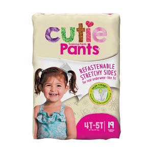 Cutie Pants Toddler Toddler Training Pants Size 4T to 5T 38 lbs. and Up CR9008, 19 Ct - 1 of 1